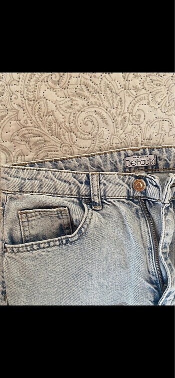 Defacto Yırtık kot jean mom jean
