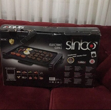 Sinbo elektrikli grill yeni