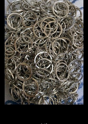 Altın Zincir Detaylı Kadın Anahtarlık - Görsel 3