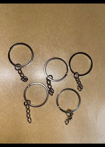 Altın Zincir Detaylı Kadın Anahtarlık - Görsel 8