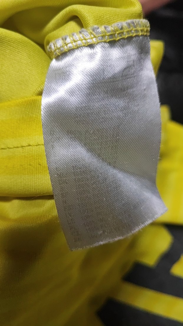 Sarı Kısa Kollu Adidas Jersey - Görsel 3