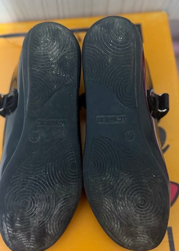 Kız Çocuk Siyah Rugan Tokalı Babet - Görsel 3