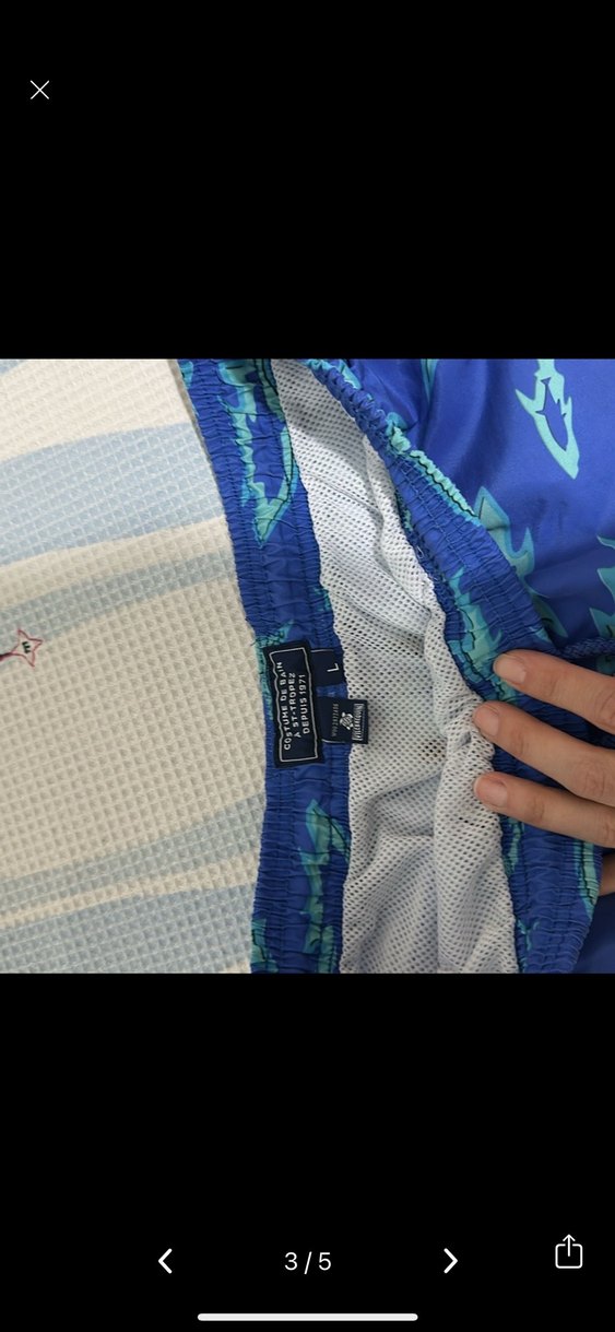 Renkli Bağcıklı Erkek Mini Deniz Şortu - Görsel 3