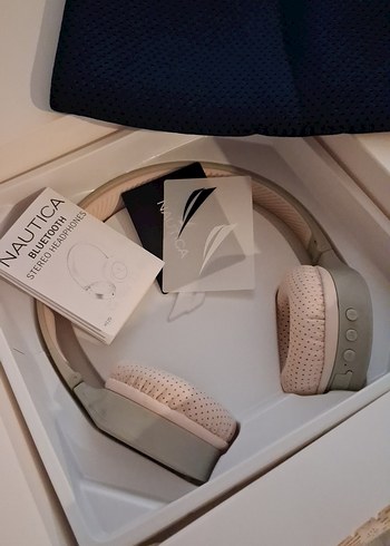 Bej ve Gri Nautica Kulaklık - Görsel 4