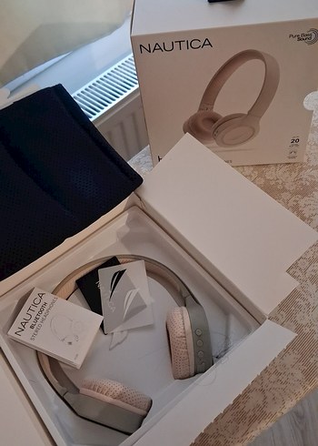 Bej ve Gri Nautica Kulaklık - Görsel 5