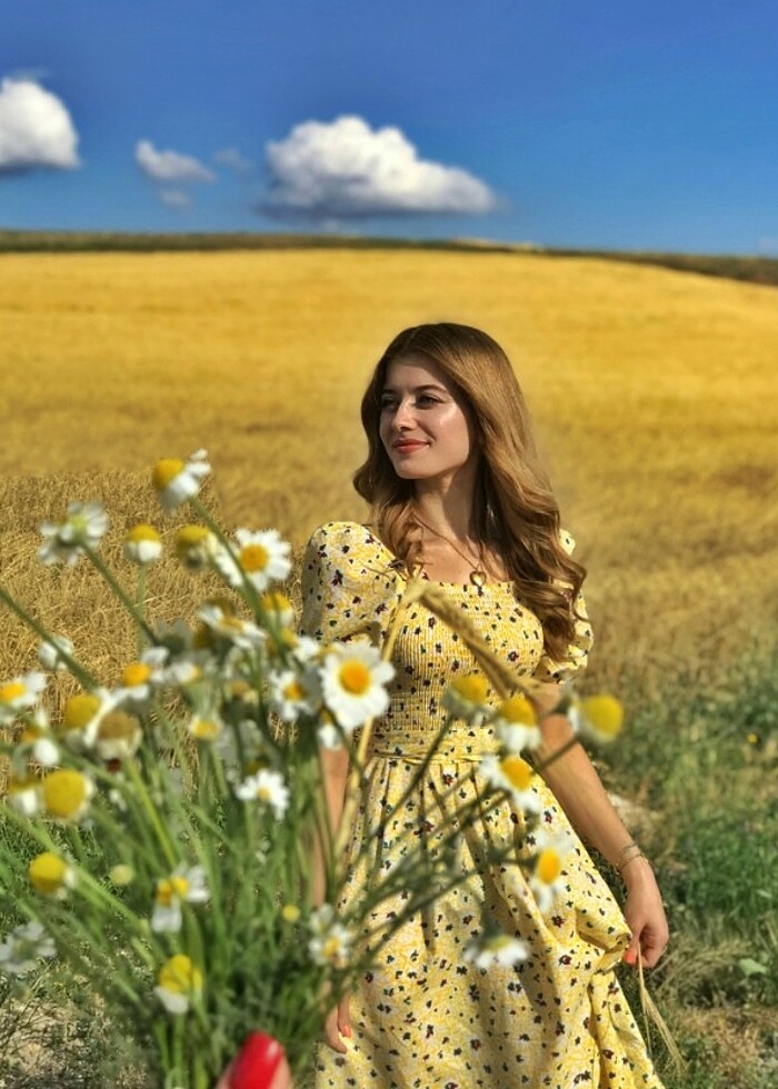 Sarı elbise  - Görsel 2