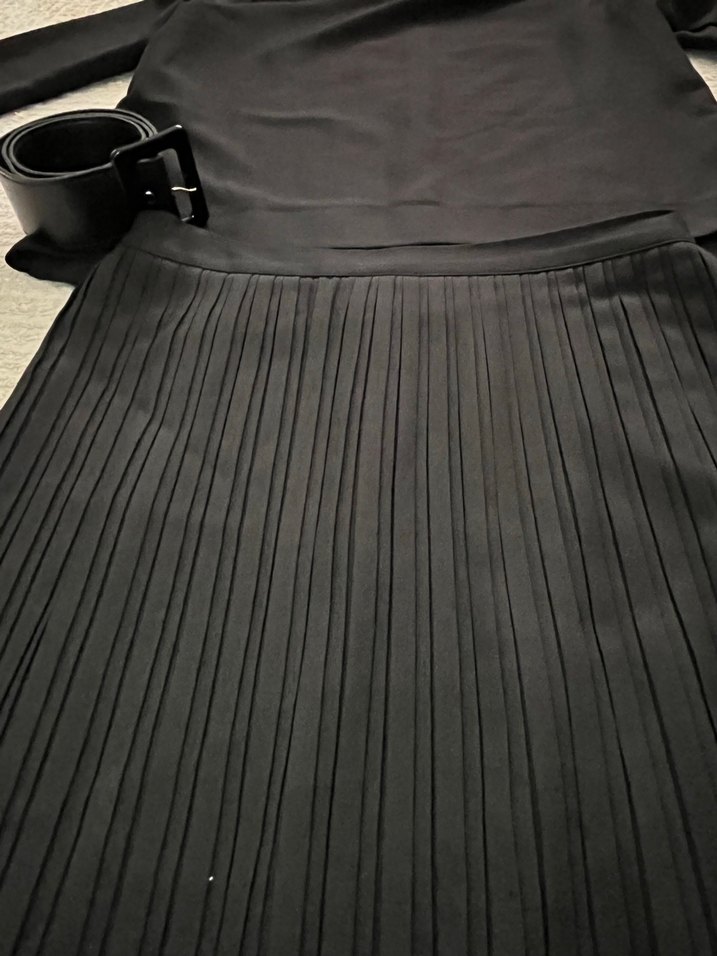 Pileli etekli takım - Görsel 4