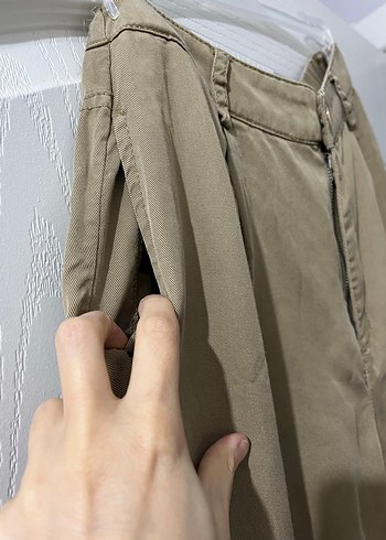 Mango kadın yeşil pantolon - Görsel 2