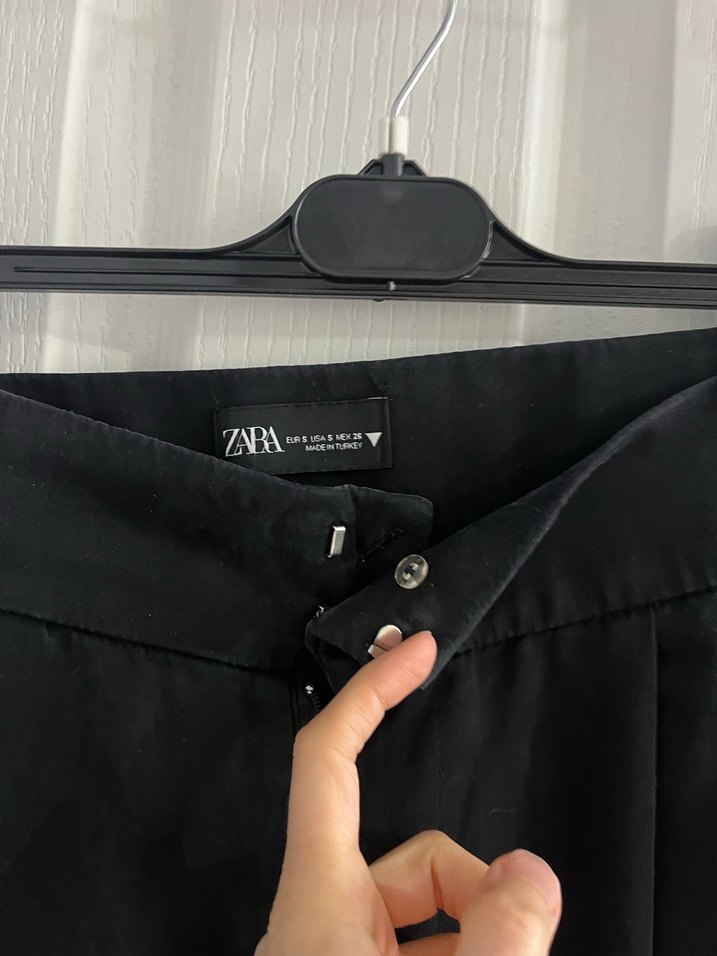 Zara siyah kadın  pantolon - Görsel 3