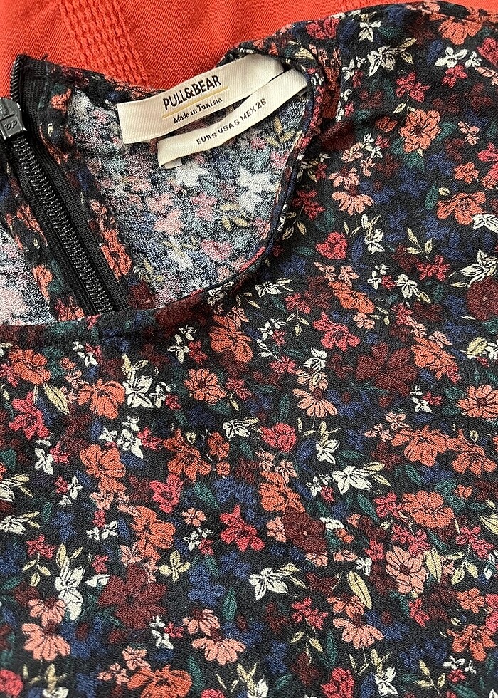 Çiçekli uzun elbise - Görsel 2