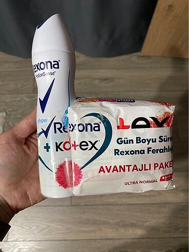 Kotex rexona set