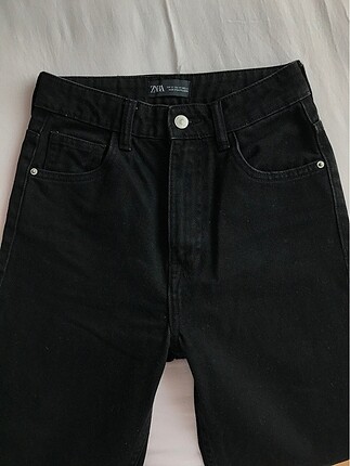 Zara siyah mom jean