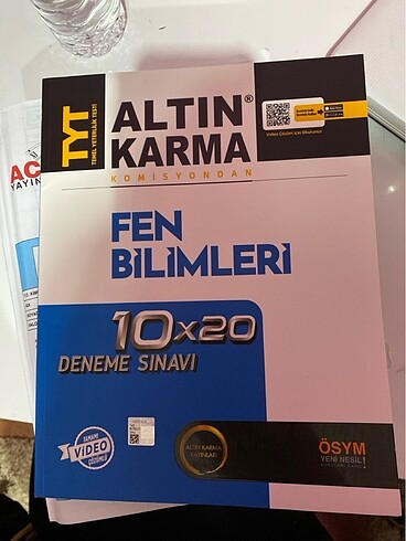 tyt fen bilimleri deneme