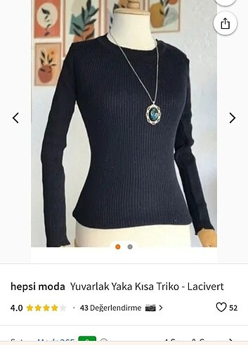 Triko - Lacivert