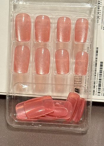 Düz veya Desenli Takma tırnaklar - Görsel 8