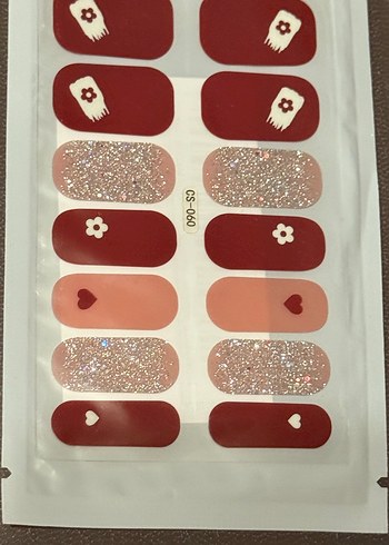 Düz veya Desenli Takma tırnaklar - Görsel 2