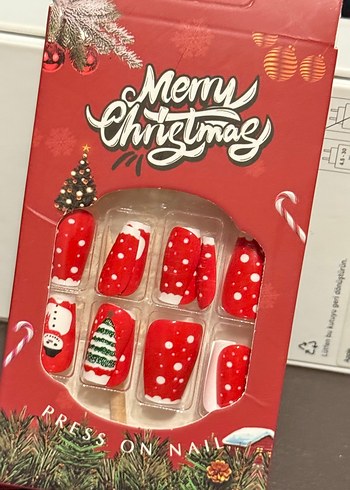 Düz veya Desenli Takma tırnaklar - Görsel 14