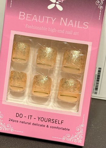 Düz veya Desenli Takma tırnaklar - Görsel 12