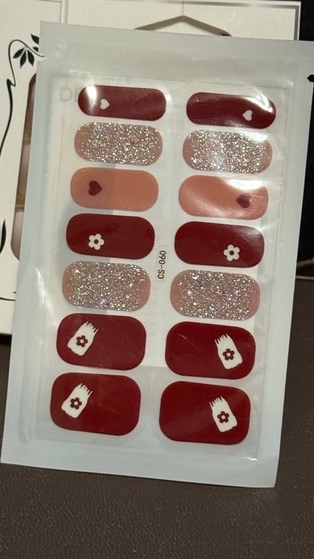 Düz veya Desenli Takma tırnaklar - Görsel 5