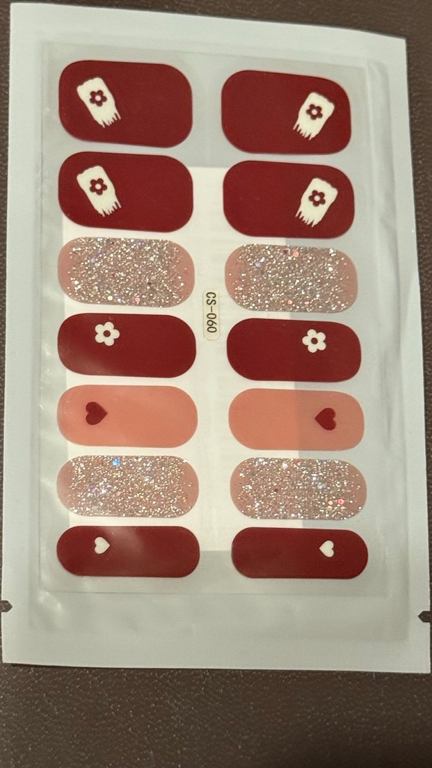 Düz veya Desenli Takma tırnaklar - Görsel 2