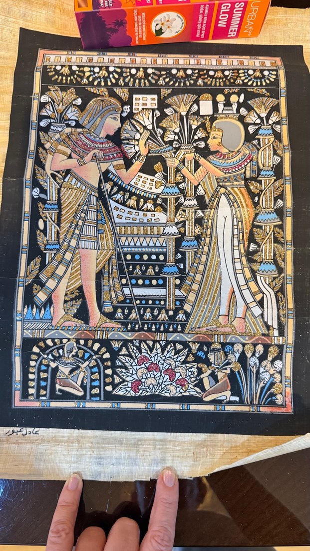 Renkli Mısır Temalı El Boyaması Tablo - Görsel 3