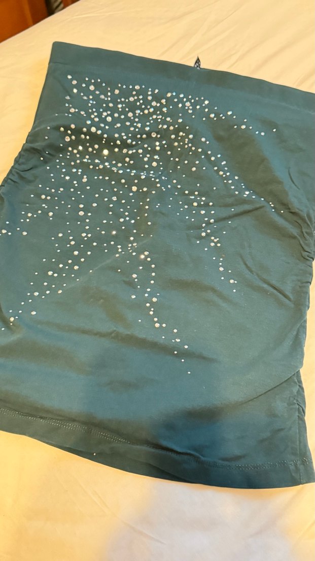 Dantel Detaylı Siyah Beyaz Çizgili Triko - Görsel 4