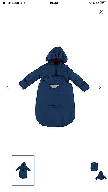 Lcw unisex bebek astronot mont kozmonot