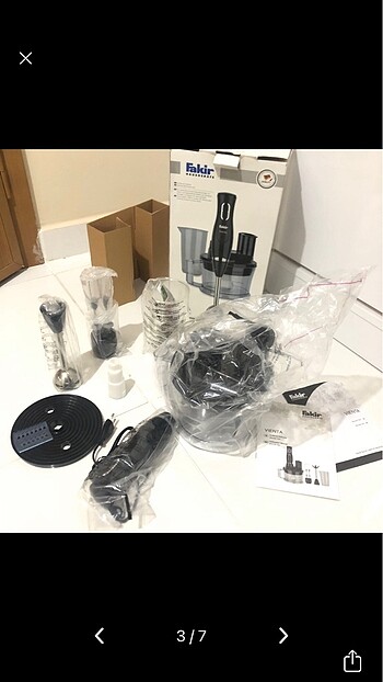 Beden Fakir 1100W multi blender mikser robot rende setl