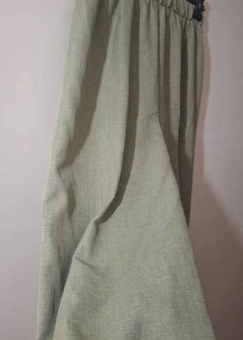 yesil Kadın Uzun ve Bol Kesim Kimono - Görsel 6