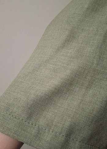 yesil Kadın Uzun ve Bol Kesim Kimono - Görsel 7