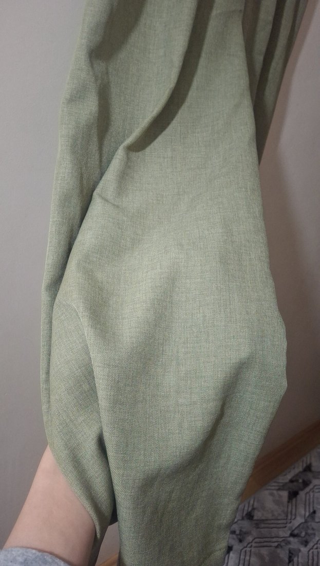 yesil Kadın Uzun ve Bol Kesim Kimono - Görsel 4