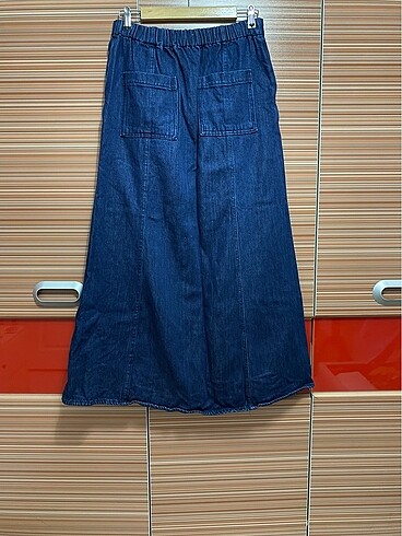 s Beden mavi Renk Zara Denim Etek
