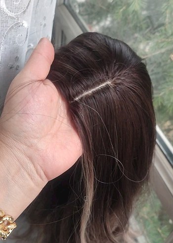 Kahverengi Ombre Peruk - Görsel 6