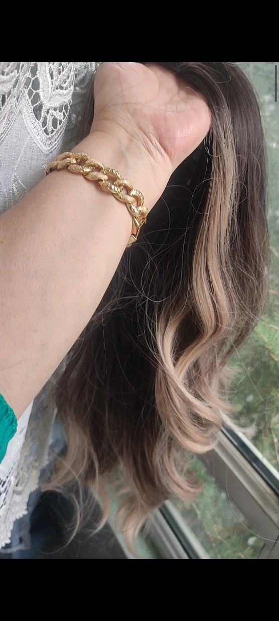 Kahverengi Ombre Peruk - Görsel 5