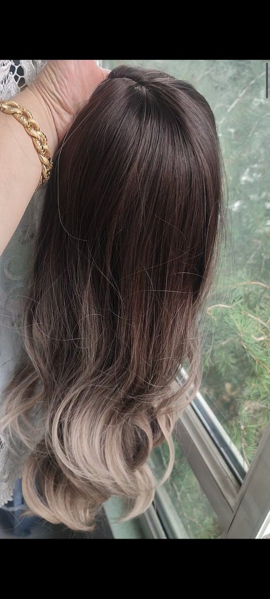 Kahverengi Ombre Peruk - Görsel 4