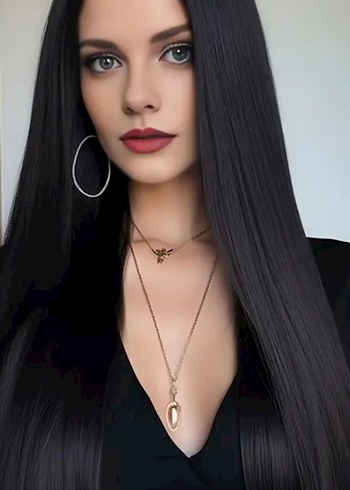 Her Yöne Ayrılabilen Tül Peruk - Görsel 7