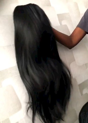 Her Yöne Ayrılabilen Tül Peruk - Görsel 9