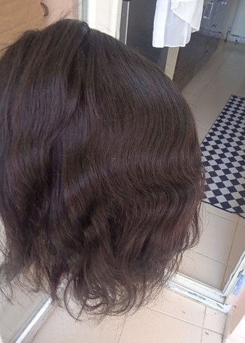 Gerçek Saç Peruk Saç Aksesuarı - Görsel 4