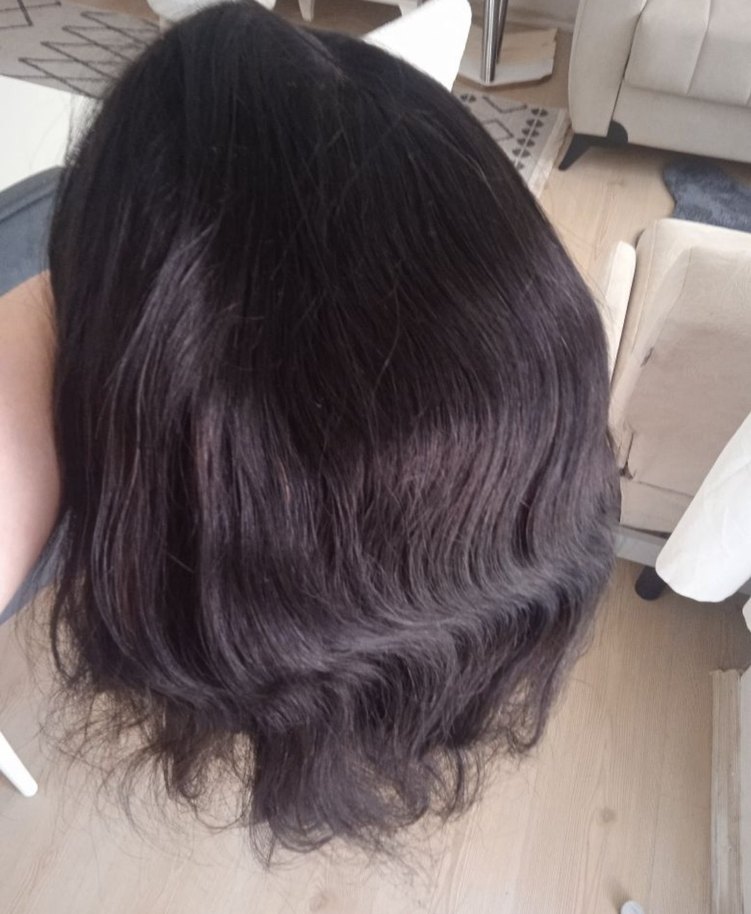 Gerçek Saç Peruk Saç Aksesuarı - Görsel 3