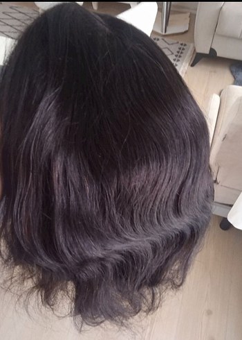 Gerçek Saç Tül Peruk - Görsel 2