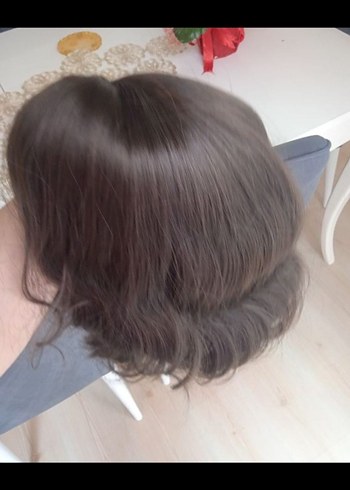 Gerçek Saç Tül Peruk - Görsel 3