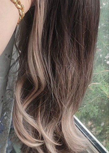 Kadınlar için ipeksi bej saç aksesuarı - Görsel 4