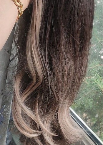 Kadınlar için ipeksi bej saç aksesuarı - Görsel 5