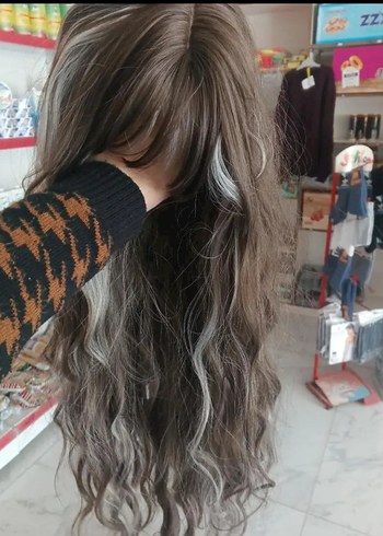 Kahverengi Uzun Peruk - Görsel 4