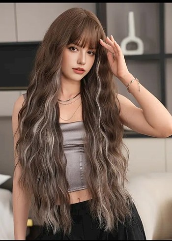 Kahverengi Uzun Peruk - Görsel 2