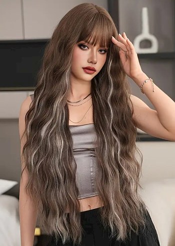 Kahverengi Uzun Peruk - Görsel 8