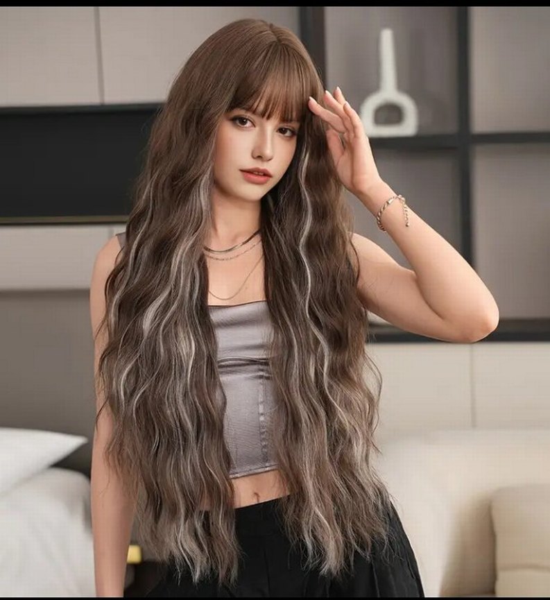 Kahverengi Uzun Peruk - Görsel 2