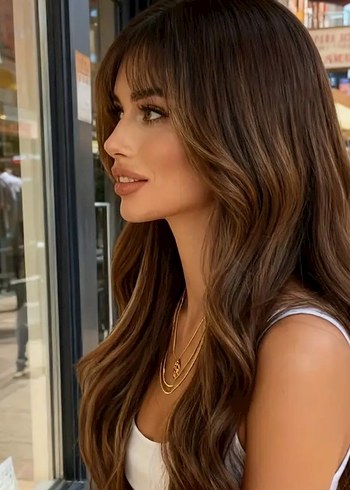 Uzun Katlı Kahverengi Saç Boyası - Görsel 2