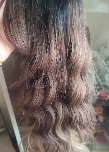 Uzun Katlı Kahverengi Saç Boyası - Görsel 6