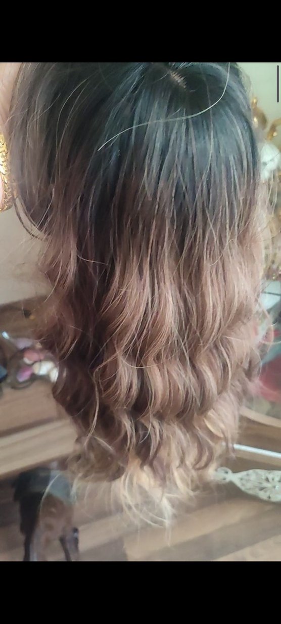 Uzun Katlı Kahverengi Saç Boyası - Görsel 4